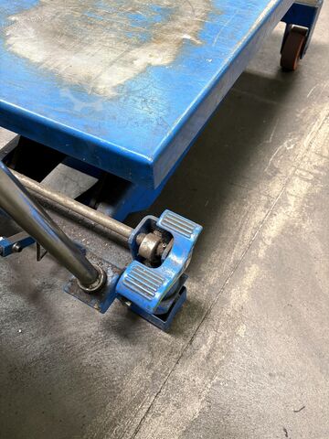 Parti af højdejusterbare platformvogne Platform Carts Height-adjustable