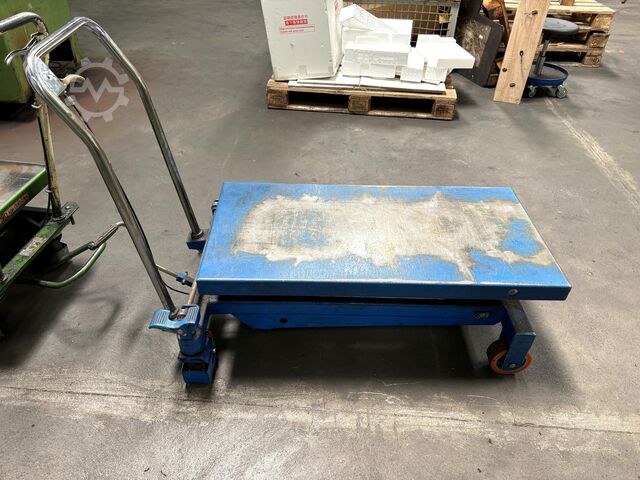 Parti af højdejusterbare platformvogne Platform Carts Height-adjustable