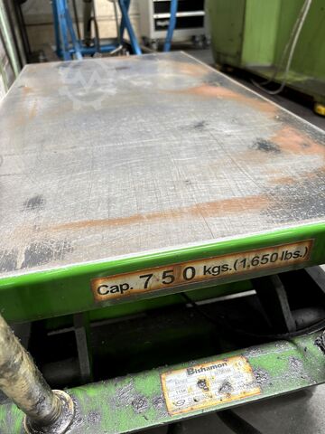 Parti af højdejusterbare platformvogne Platform Carts Height-adjustable