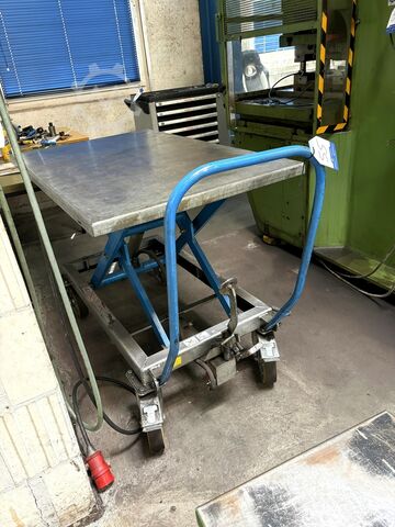 Parti af højdejusterbare platformvogne Platform Carts Height-adjustable