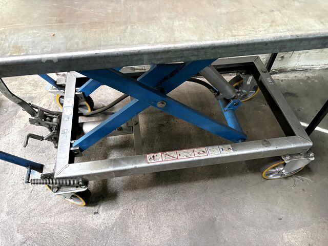 Parti af højdejusterbare platformvogne Platform Carts Height-adjustable