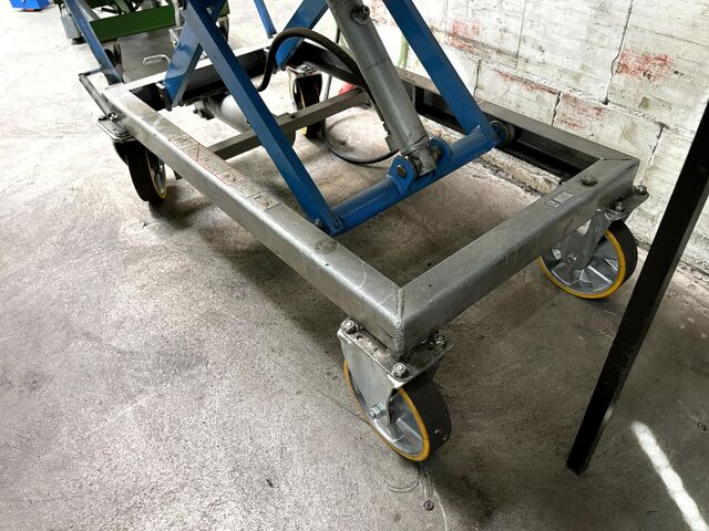 Parti af højdejusterbare platformvogne Platform Carts Height-adjustable