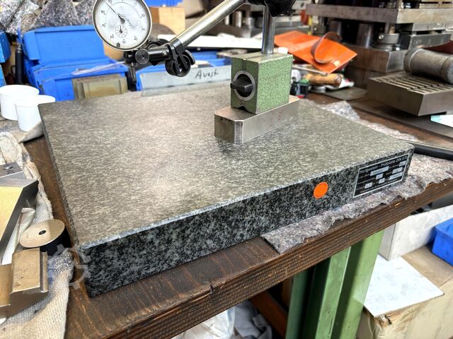 Placa de granito para medição incluíndo relógio de medição de altura Granite Measuring Plate with Dial Gauge