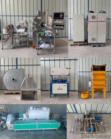 Bevonó egység Glatt GC-750/500