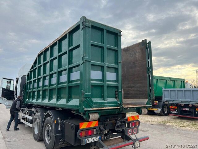 Container cu cârlig  CONTAINER SCARRABILE USATO CON GRU E POLIPO