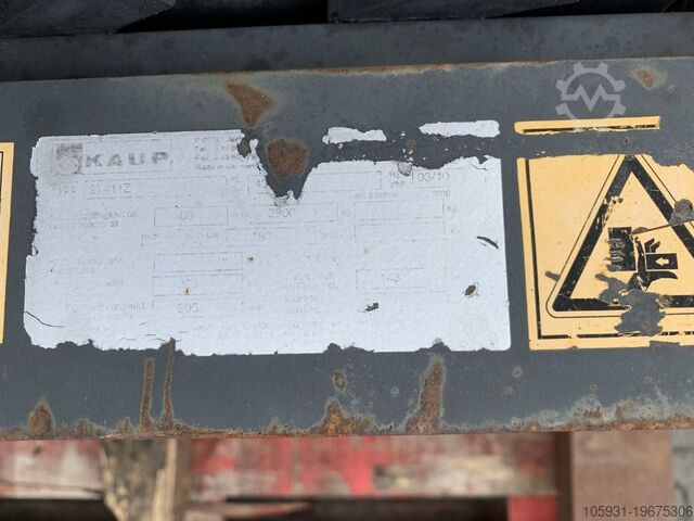 Vorkenversteller Kaup 2T411Z