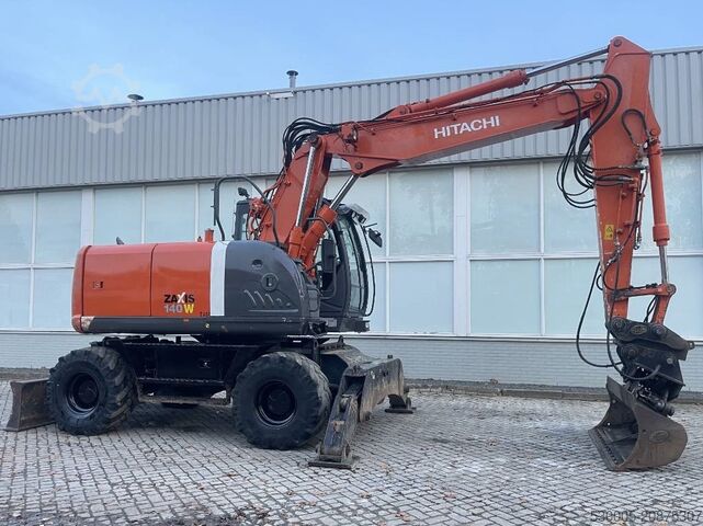 Mobiele graafmachine Hitachi ZX 140 W-3