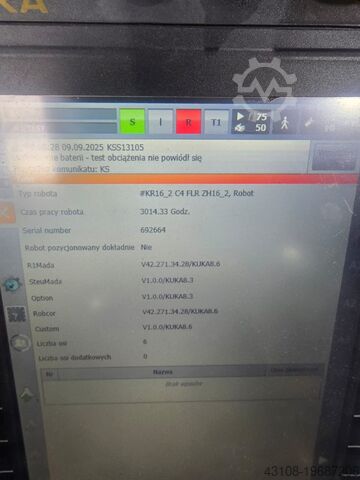 Robot industrial KUKA KR 16-2/FLR