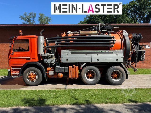 Vacuümtankwagen SCANIA 112 6x4 Saug Spül Kombi Kaiser Top Zustand 6x4