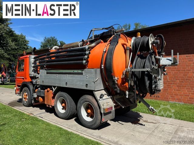 Vacuümtankwagen SCANIA 112 6x4 Saug Spül Kombi Kaiser Top Zustand 6x4