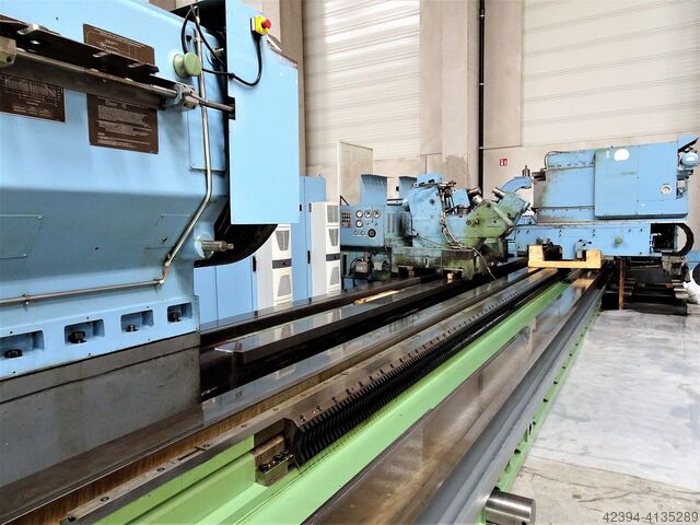 CNC Walzen/Turbinenläufer Drehmaschine WALDRICH SIEGEN DH 1600 x 12000