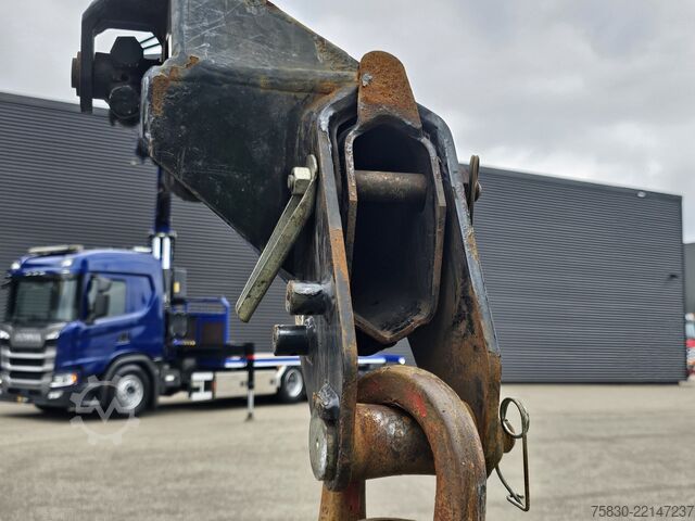 Plataforma de carga Scania G500 6x2 / FASSI 45 t/m  CRANE / KRAN / GRUA