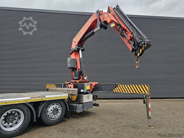 Plataforma de carga Mercedes-Benz ACTROS 2541 6x2 / PALFINGER 42 tm CRANE / KRAN