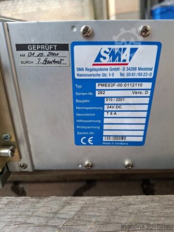 Vezérlő- és elektronikai modul SMA PME03F-00:0112110