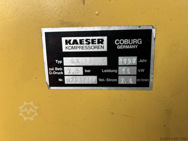 Air compressor Kaeser SK26