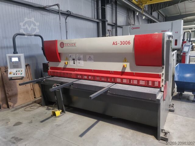 Hydraulisk guillotinesaks cisaille DENER AS-3006