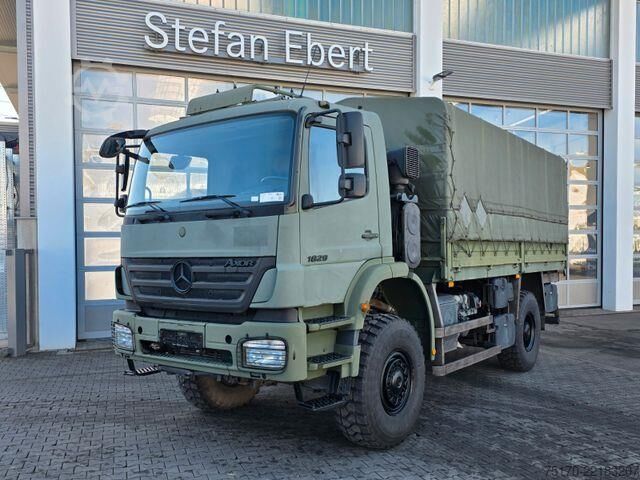 Skjutbar presenning Mercedes-Benz Axor 1829 A 4x4 Klima Standheizung 3 Sitze