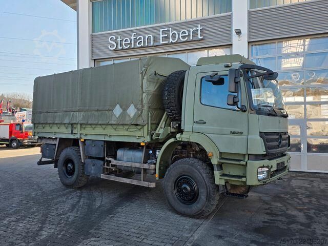 Skjutbar presenning Mercedes-Benz Axor 1829 A 4x4 Klima Standheizung 3 Sitze