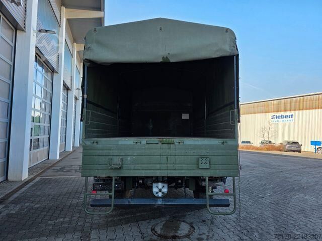 Skjutbar presenning Mercedes-Benz Axor 1829 A 4x4 Klima Standheizung 3 Sitze