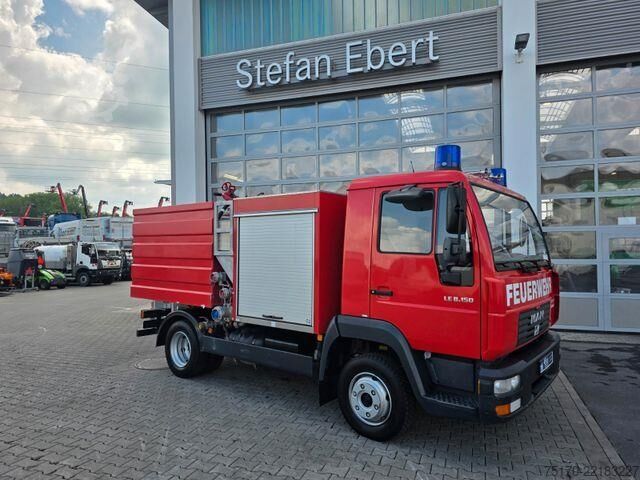 MAN LE 8.150 skum-slukningskøretøj 2.500L SLF 25/25 MAN LE 8.150 Schaum-Löschfahrzeug 2.500L SLF 25/25