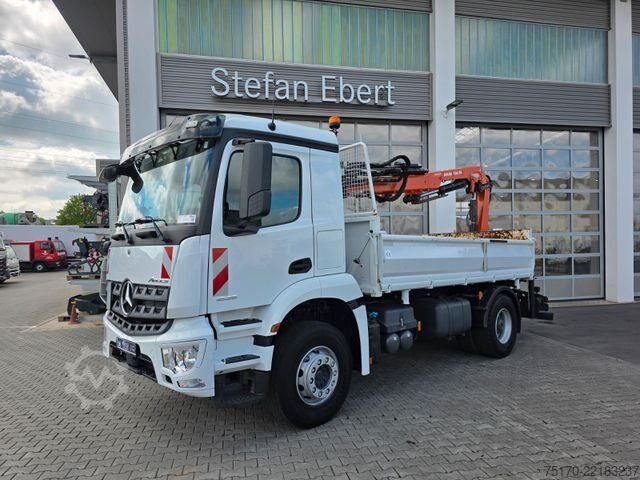 Skraldevogn Mercedes-Benz Arocs 1835 KK Heckkran Atlas 126.3E-A3L Funk