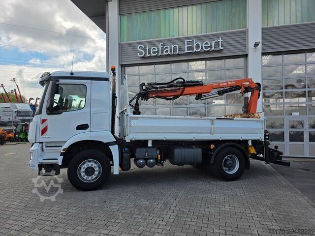 Skraldevogn Mercedes-Benz Arocs 1835 KK Heckkran Atlas 126.3E-A3L Funk