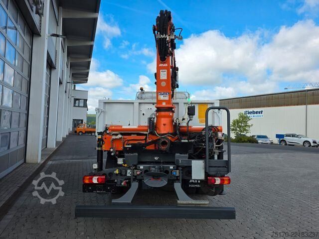 Skraldevogn Mercedes-Benz Arocs 1835 KK Heckkran Atlas 126.3E-A3L Funk