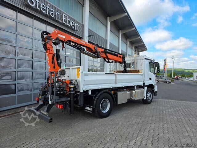 Skraldevogn Mercedes-Benz Arocs 1835 KK Heckkran Atlas 126.3E-A3L Funk