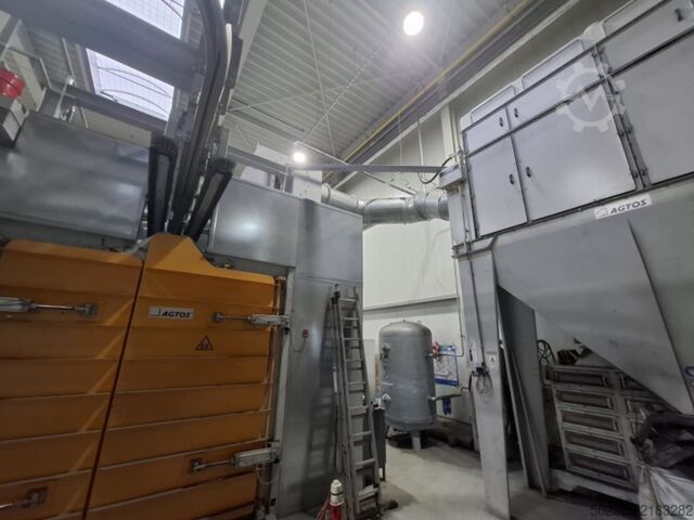 Blast wheel machine AGTOS DHT 21-21-3.6-03.11