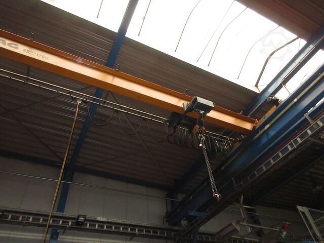 Kranhimmel Kran Hal kraan Spoor 14000mm Demag Hallenkran Brückenkran Kran 3,2t Kran Seilzug PLV 3200Kg Spur 14m Hub 6m