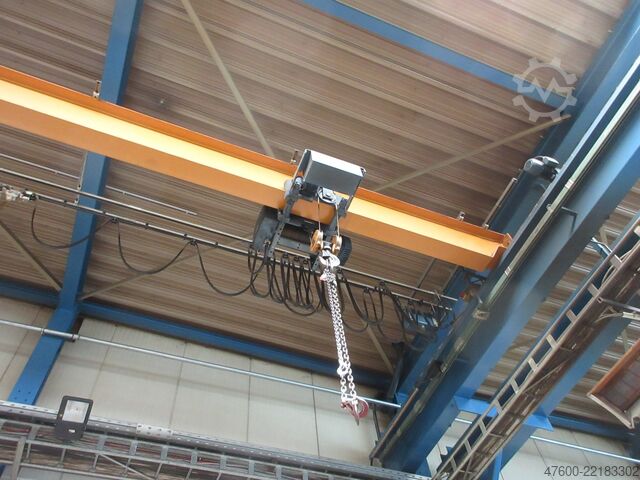 Kranhimmel Kran Hal kraan Spoor 14000mm Demag Hallenkran Brückenkran Kran 3,2t Kran Seilzug PLV 3200Kg Spur 14m Hub 6m