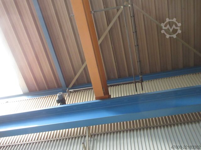Kranhimmel Kran Hal kraan Spoor 14000mm Demag Hallenkran Brückenkran Kran 3,2t Kran Seilzug PLV 3200Kg Spur 14m Hub 6m