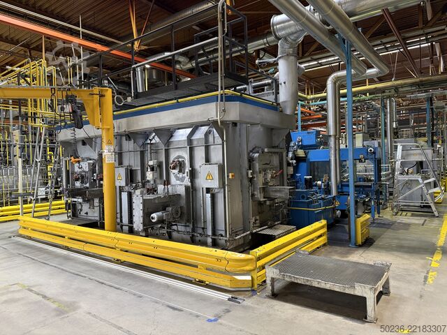 Doorgangoveninstallatie Aichelin DHLG-50/50/50
