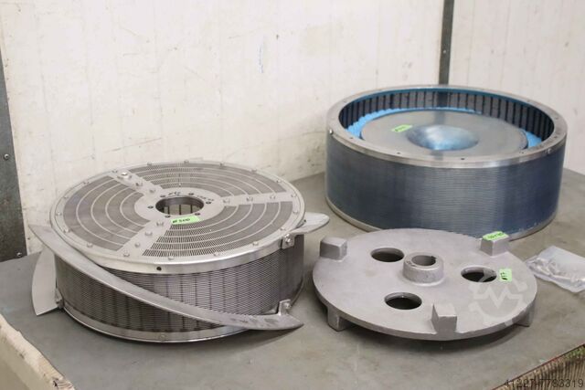 Gyöngymalom szita pótalkatrészek Netzsch TM 50