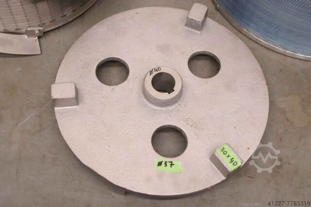 Gyöngymalom szita pótalkatrészek Netzsch TM 50