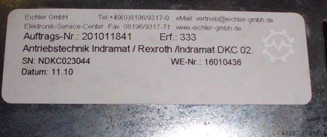 Frequentieomvormers Rexroth Indramat DKC02.3-040-7-FW
