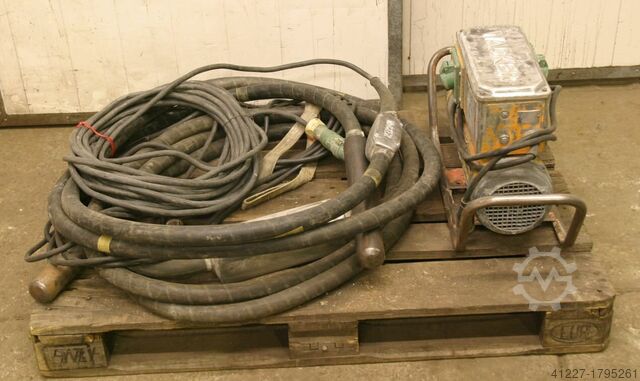 Flessenschudder met 2 flessen Wacker TU1.6/42/200