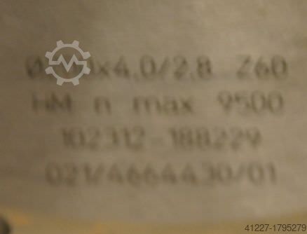 Milling motor for edge processing machines Schwabedissen 2KF16/14