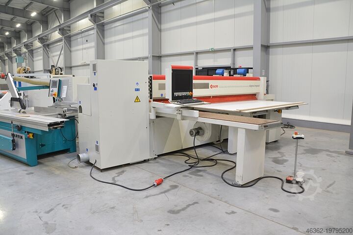 Arka beslemeli panel testere SCM Sigma Impact