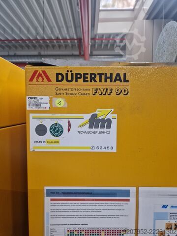 Gevaarlijke stoffen kast Düperthal FWF90