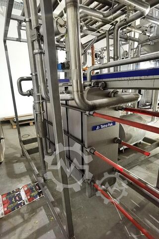 Pasteurizator plăci aseptic Tetrapak Tetra Therm aseptic
