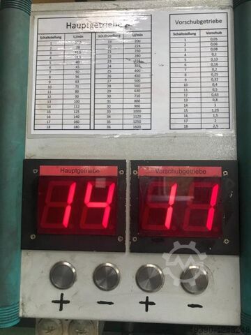 Radiaalboormachine met platenveld, boorwerk, portaalsboormachine, armsboormachine WEBO HRH 100 / 3000