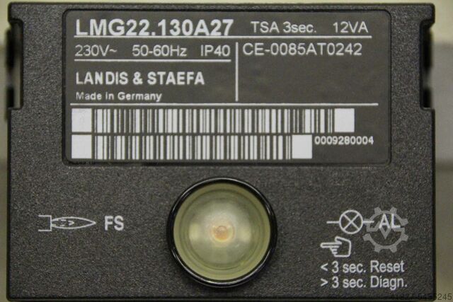 ▷used Burner control unit Landis & Staefa LMG22.130A27 for