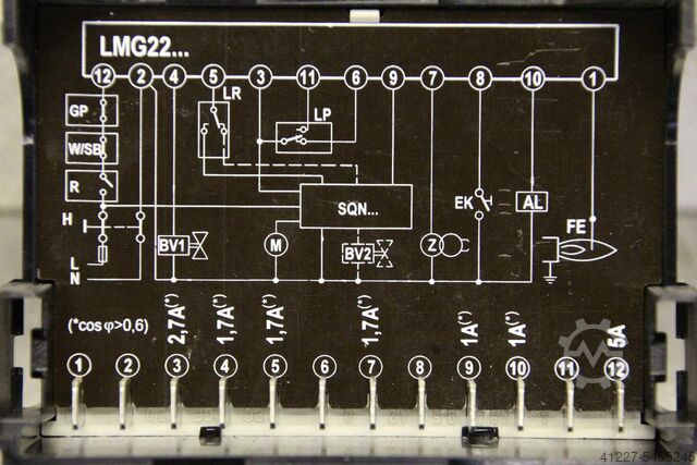 ▷used Burner control unit Landis & Staefa LMG22.130A27 for