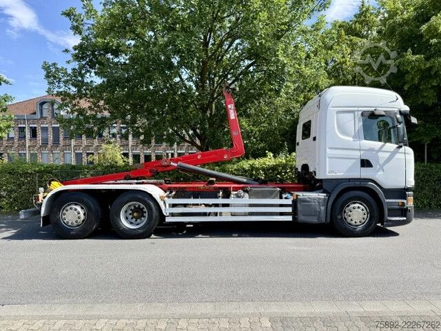Hakenarmsystem Scania R450 6x2/Hiab 21T/Retarder/Lenk/Liftachse