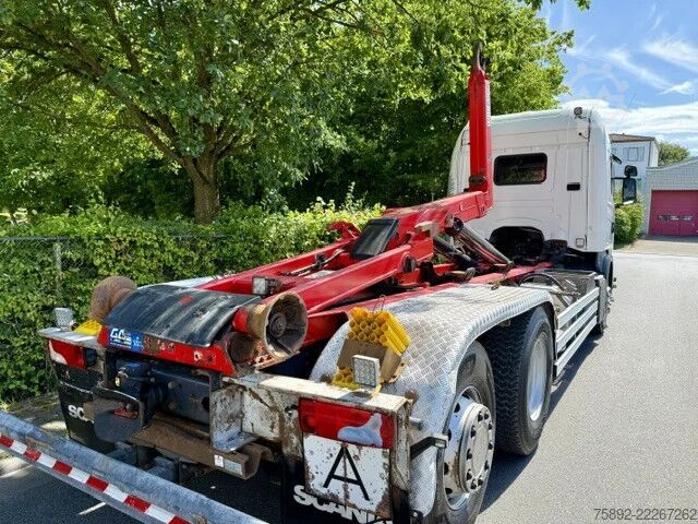 Hakenarmsystem Scania R450 6x2/Hiab 21T/Retarder/Lenk/Liftachse