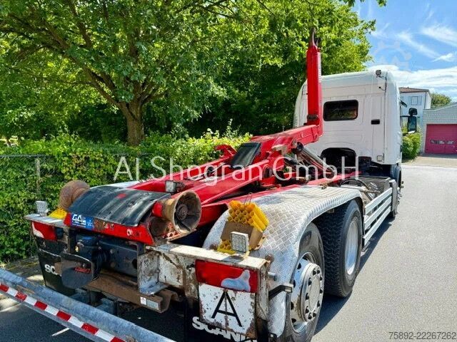 Hakenarmsystem Scania R450 6x2/Hiab 21T/Retarder/Lenk/Liftachse