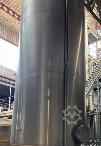 Roestvrijstalen opslagtank 20m3 Stainless steel storage tank 20m3 with agitator