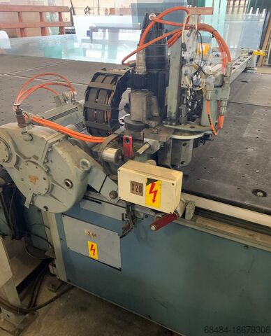 Table de découpe de verre à crémaillère à chute libre Lisec Free Fal racks for cutting line