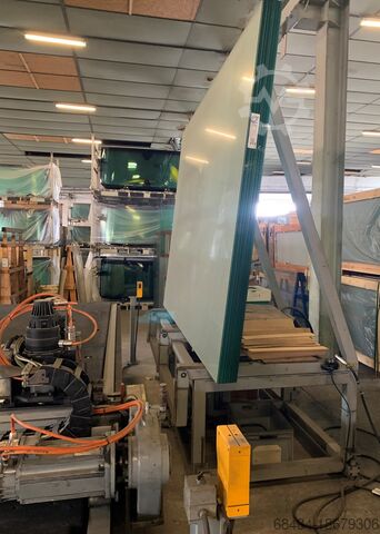 Table de découpe de verre à crémaillère à chute libre Lisec Free Fal racks for cutting line